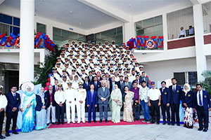 Passing-out ceremony of the 13th batch of Pre-sea Cadets at IMA.