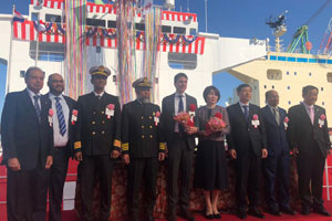 New Take Over Vessel MV. Dejima Delivery Ceremony.