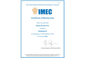Haque & Sons Ltd gets approval for full membership in IMEC.