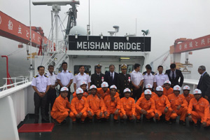 Take Over Vessel M.V. Meishan Bridge