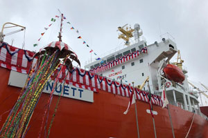 New Take Over Vessel MT Menuett Delivery Ceremony.