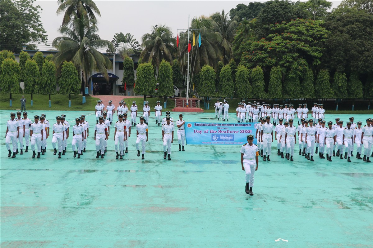 The World Seafarers Day 2026 celebrations at the Bangladesh Marine Academy, Chattogram