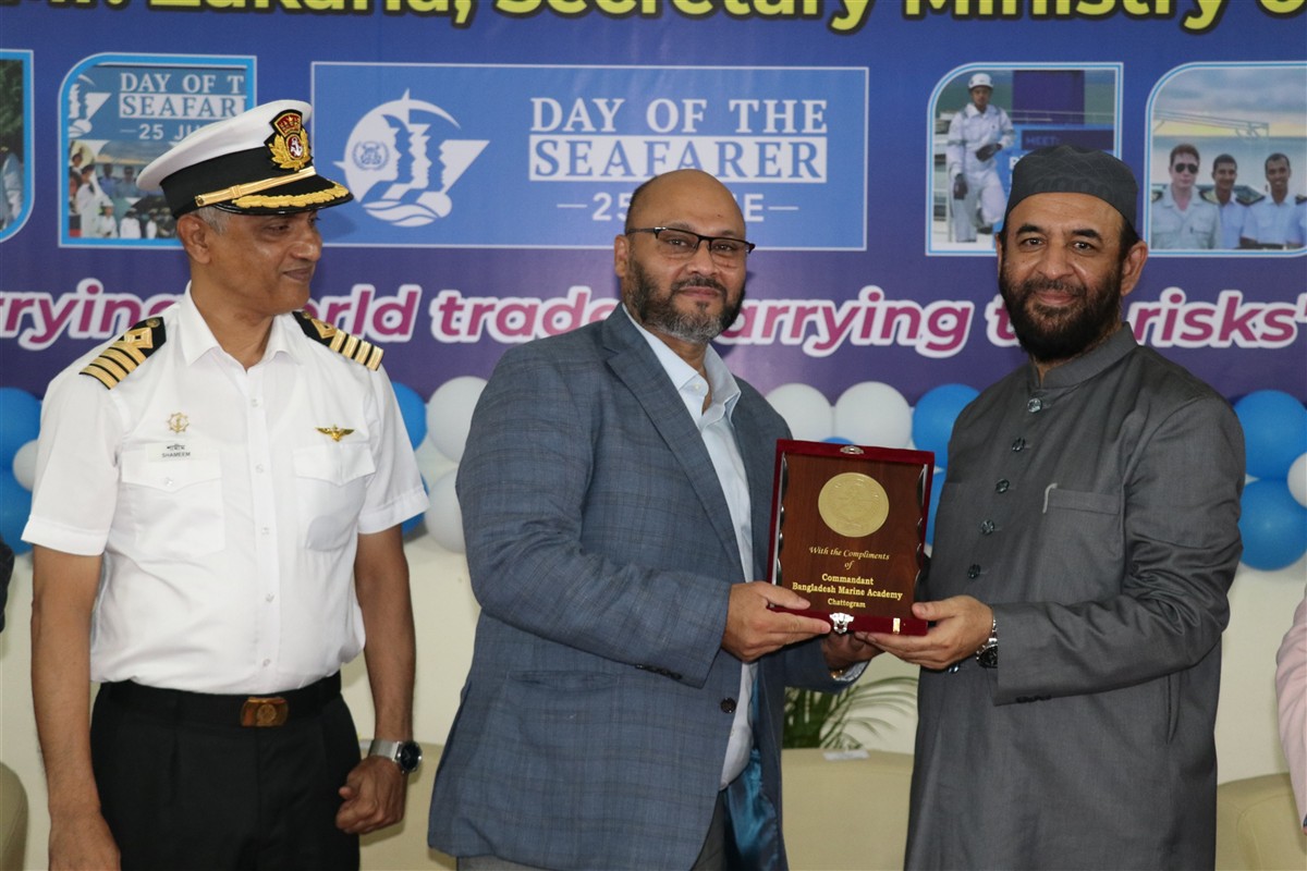 The World Seafarers Day 2026 celebrations at the Bangladesh Marine Academy, Chattogram